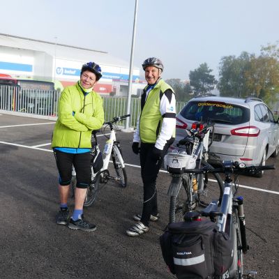 001 Treffpunkt am Migros Parkplatz in Stein am Rhein